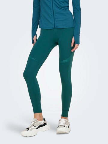 ONLY PLAY Skinny Sports trousers 'ONPMILA-2-MY' in Green: front