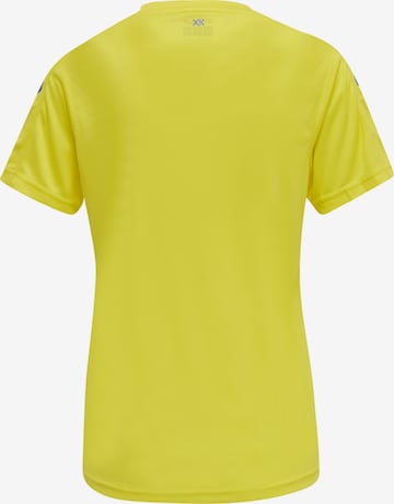 Hummel Performance Shirt 'CORE XK POLY' in Yellow