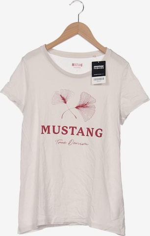 MUSTANG T-Shirt L in Weiß: predná strana