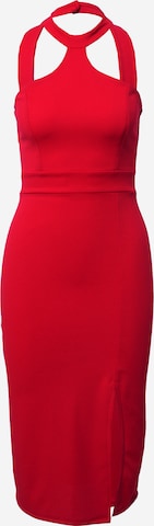 WAL G. - Vestido de cocktail 'LEXI' em vermelho: frente