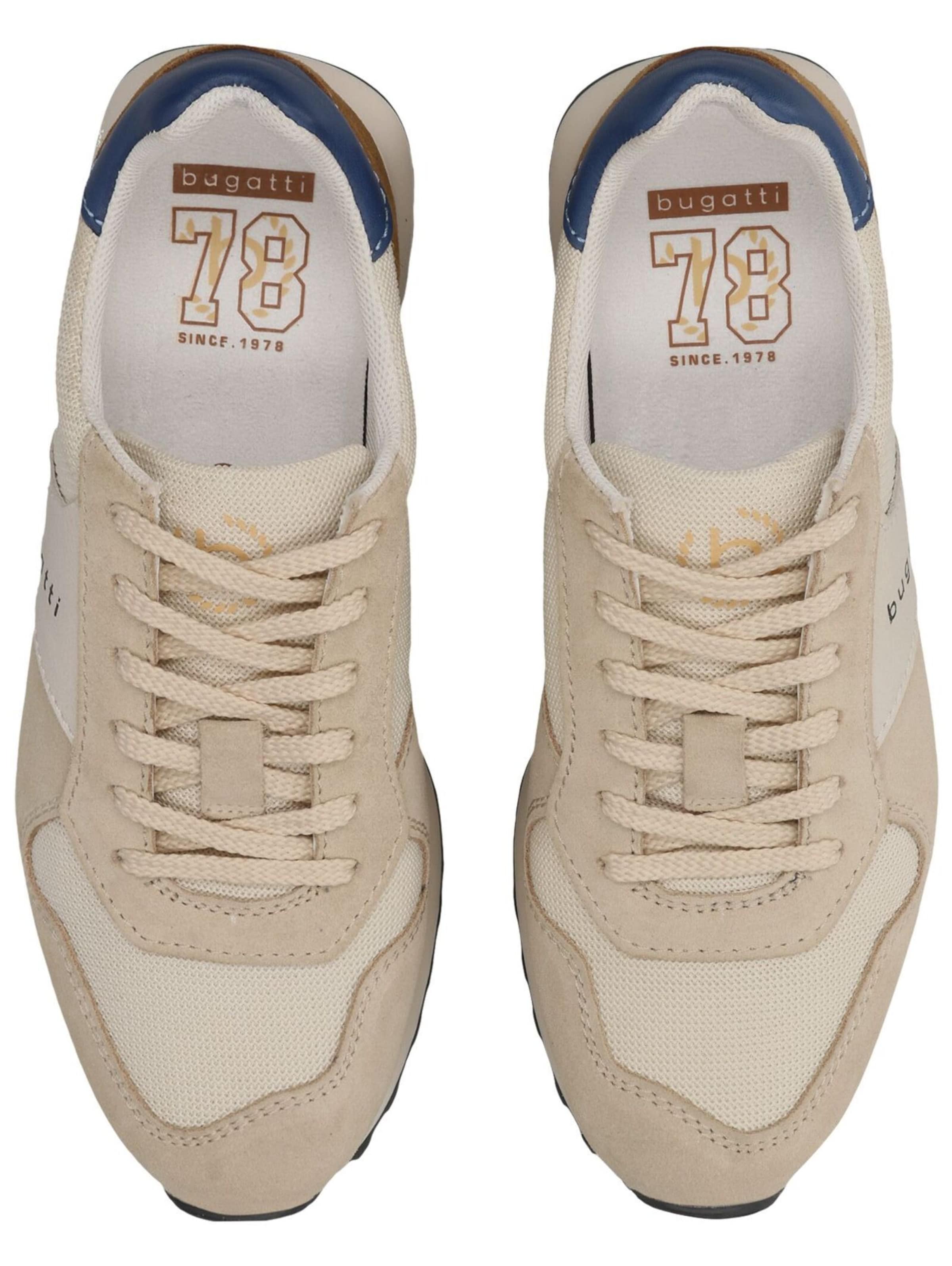 Sneaker bassa di bugatti in beige