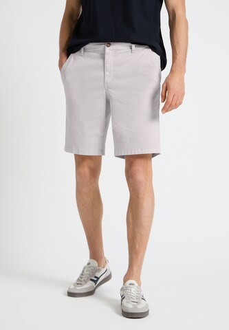 Street One MEN Regular Chino Pants in Grey: front