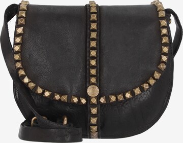 Campomaggi Crossbody Bag in Black: front