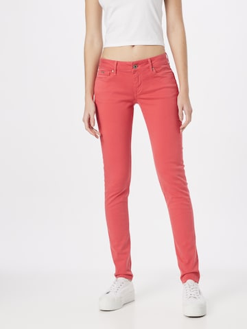 Pepe Jeans Slim fit Jeans 'Soho' in Red: front