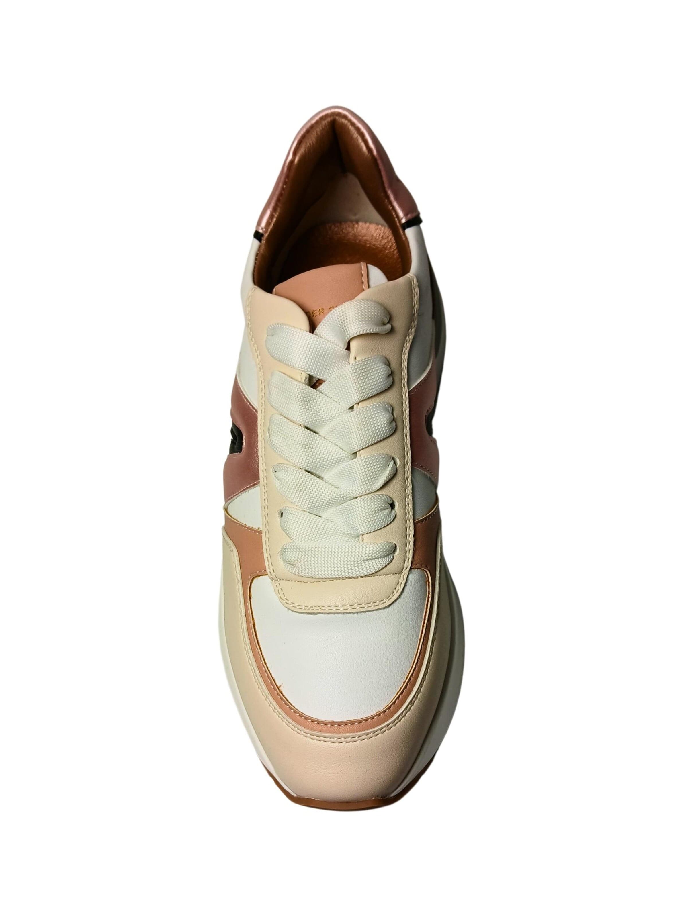 Alexander Smith Platform trainers in Beige