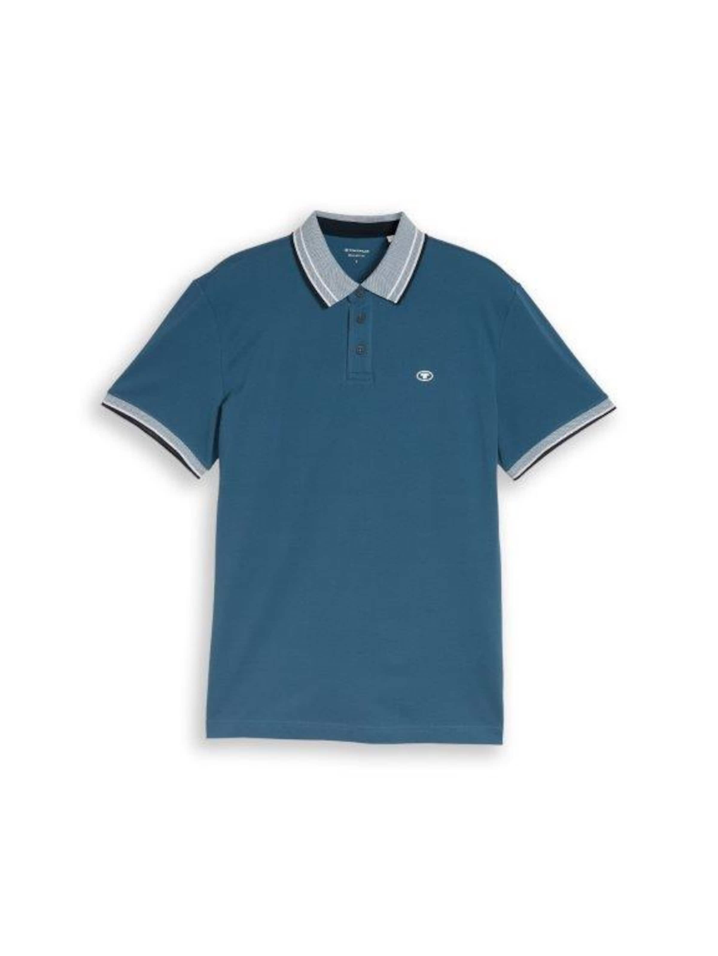 TOM TAILOR Poloshirt in Blau: Vorderseite