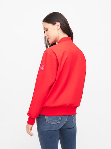 Derbe Between-Season Jacket in Red