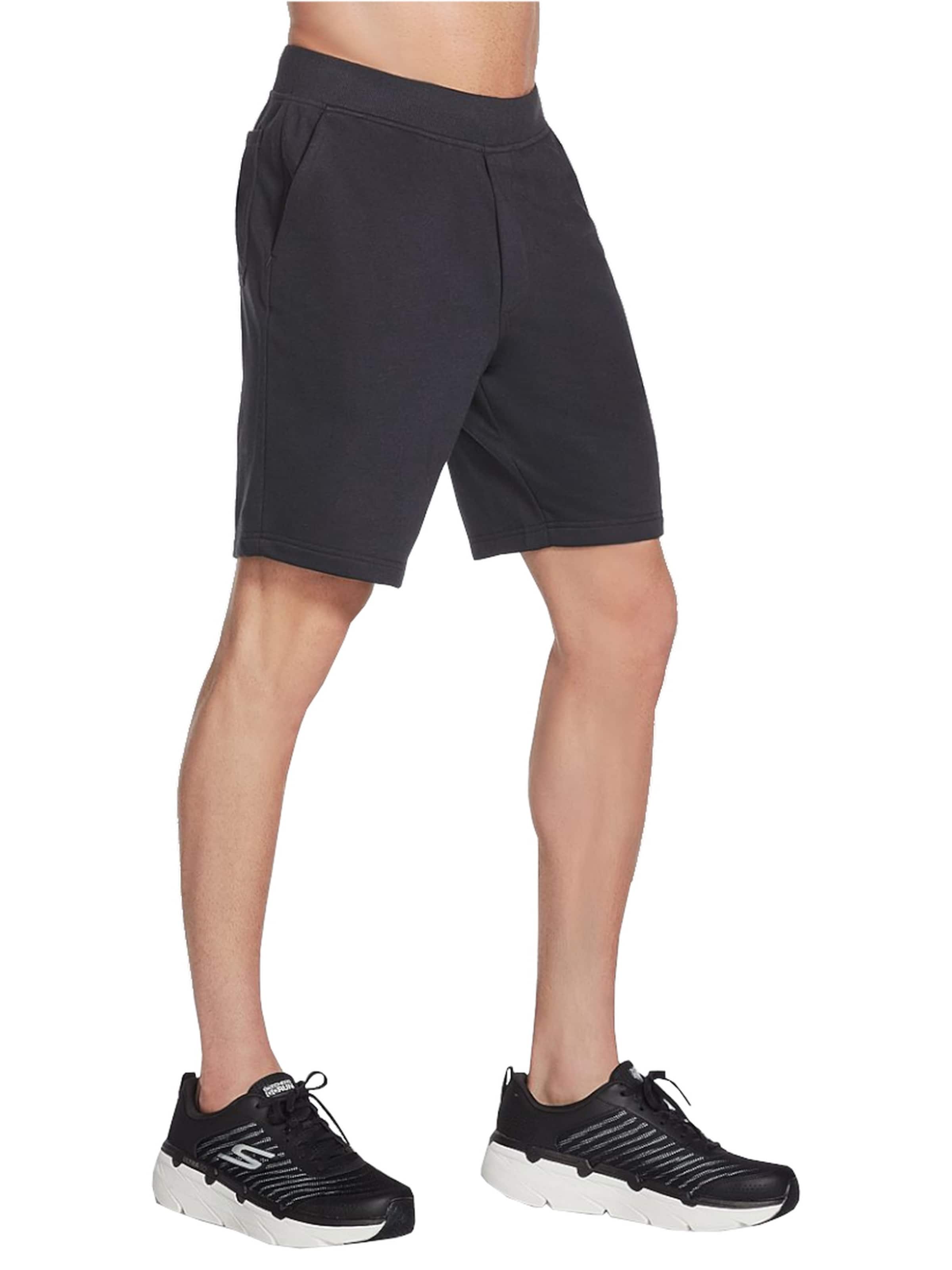 SKECHERS Regular Workout Pants 'Explore' in Black