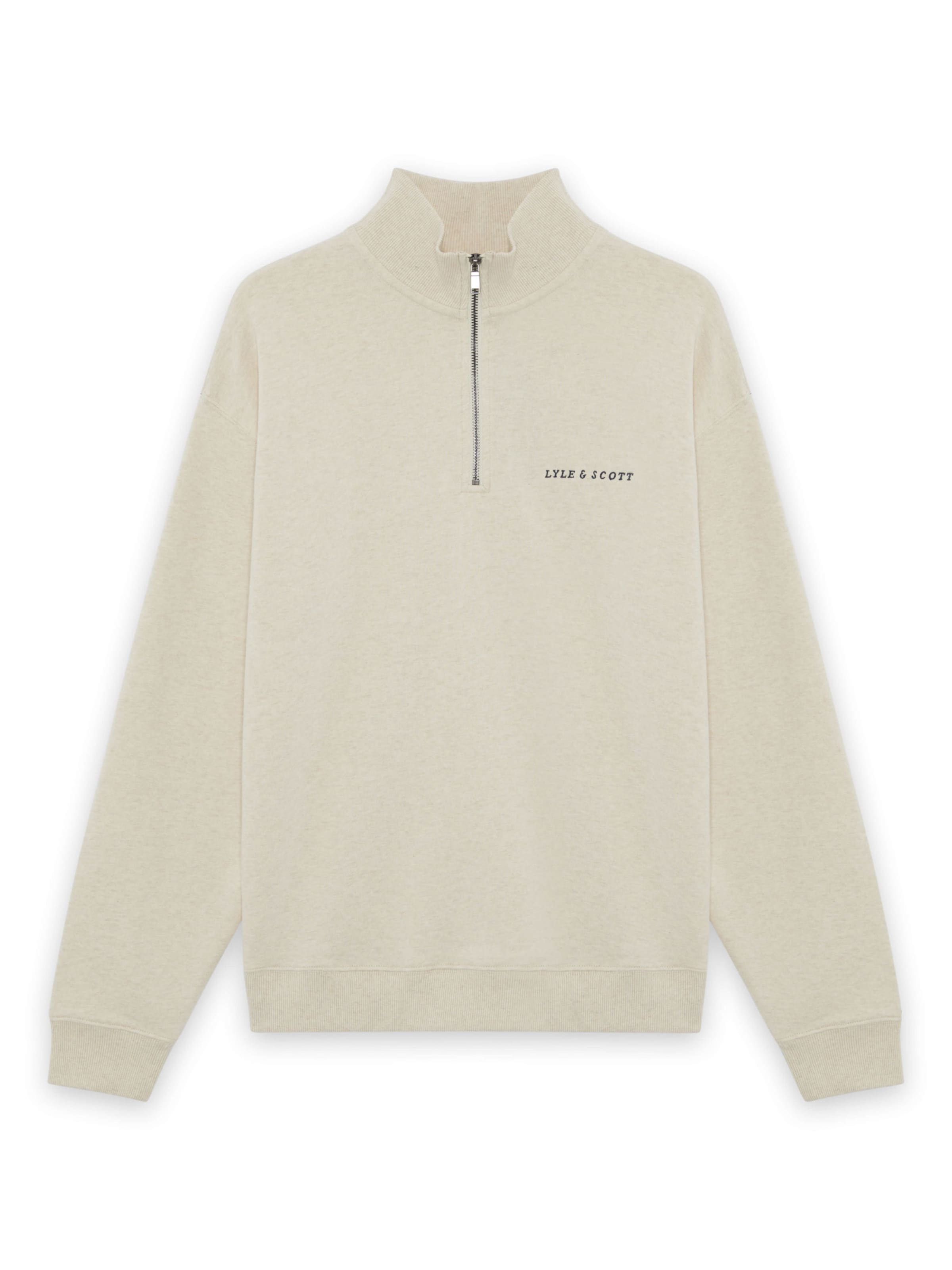 Lyle & Scott Sweatshirt in Beige: voorkant