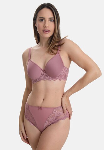 Slip 'CLASSIC LACE' sassa en rose : devant