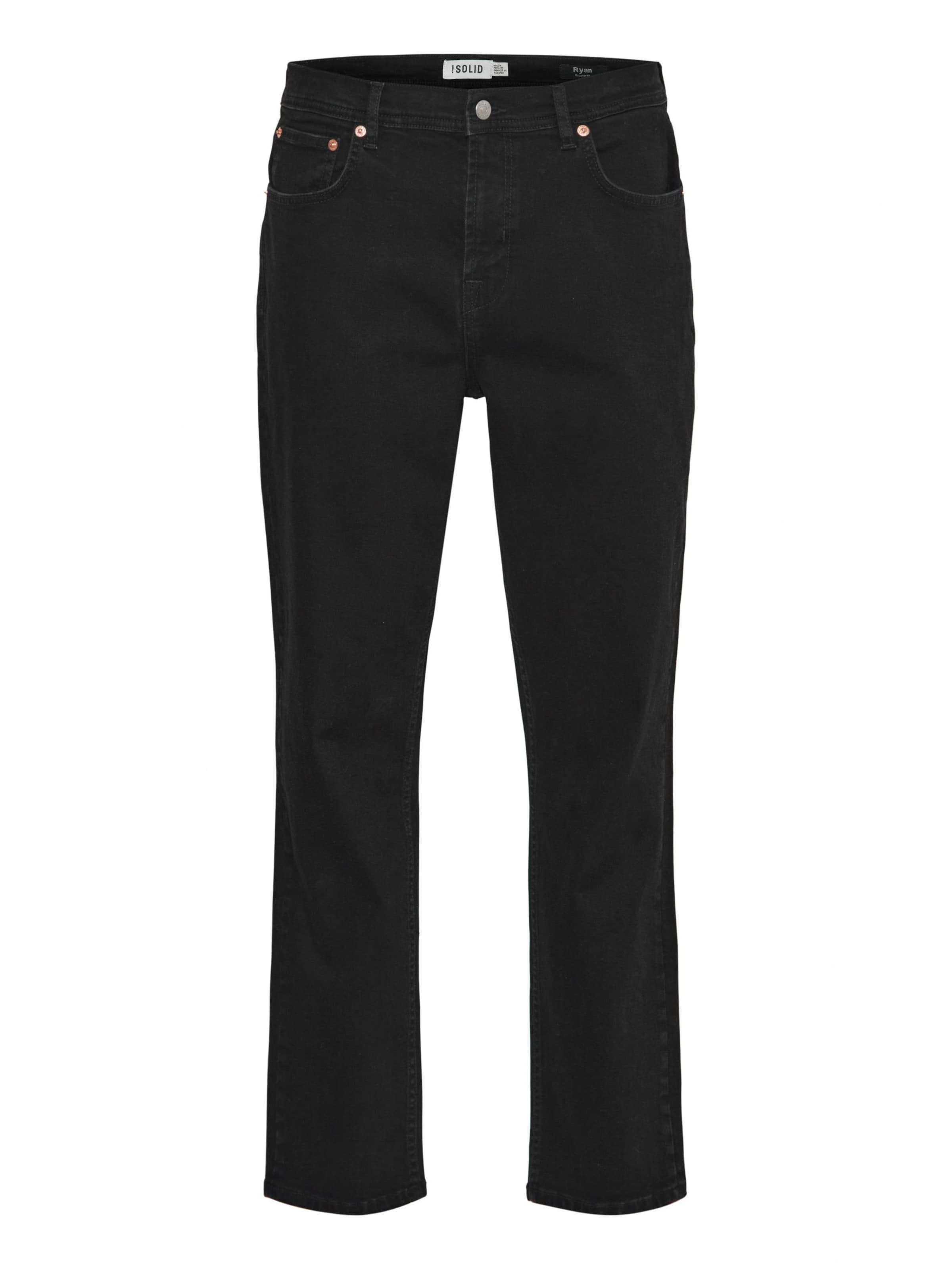 !Solid regular Jeans 'SD MONTY RYAN' i sort: forside