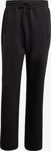 Loosefit Pantalon ADIDAS ORIGINALS en noir : devant