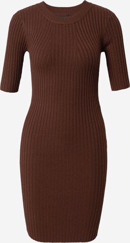 PIECES Dress 'CRISTA' in Brown: front
