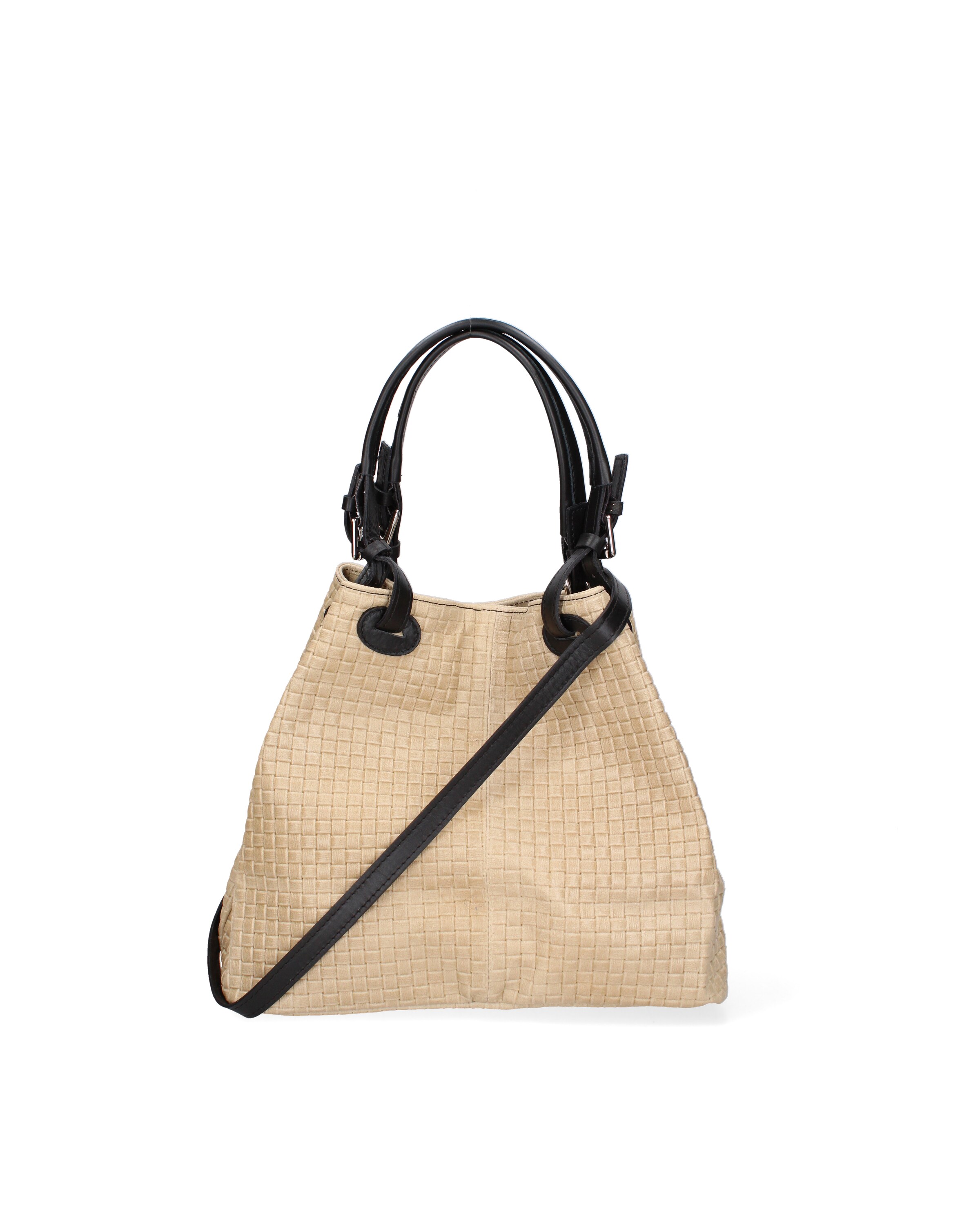 Shopper di Gave Lux in beige: frontale