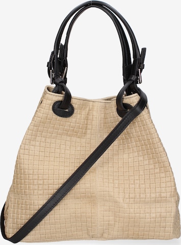 Cabas Gave Lux en beige : devant