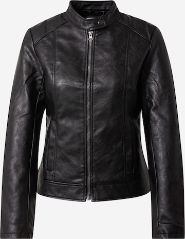 JDY Between-Season Jacket in Black: front