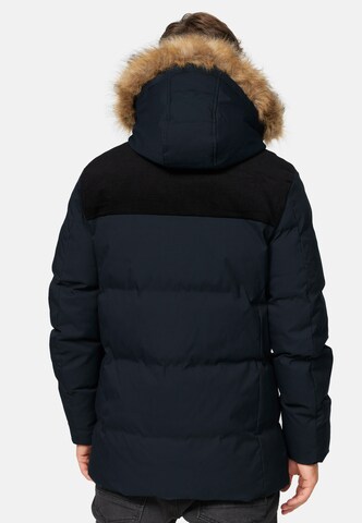 Parka d’hiver 'Hexyl' INDICODE JEANS en noir