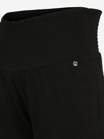 LOVE2WAIT Regular Pants 'Crepe' in Black