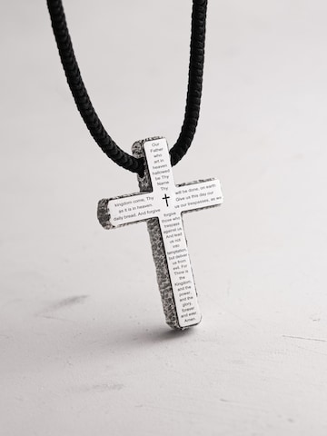 Collana 'THE LORD'S PRAYER – OUR FATHER' di REYTEL in argento