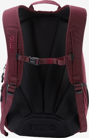 NitroBags Backpack 'Stash 29' in Red