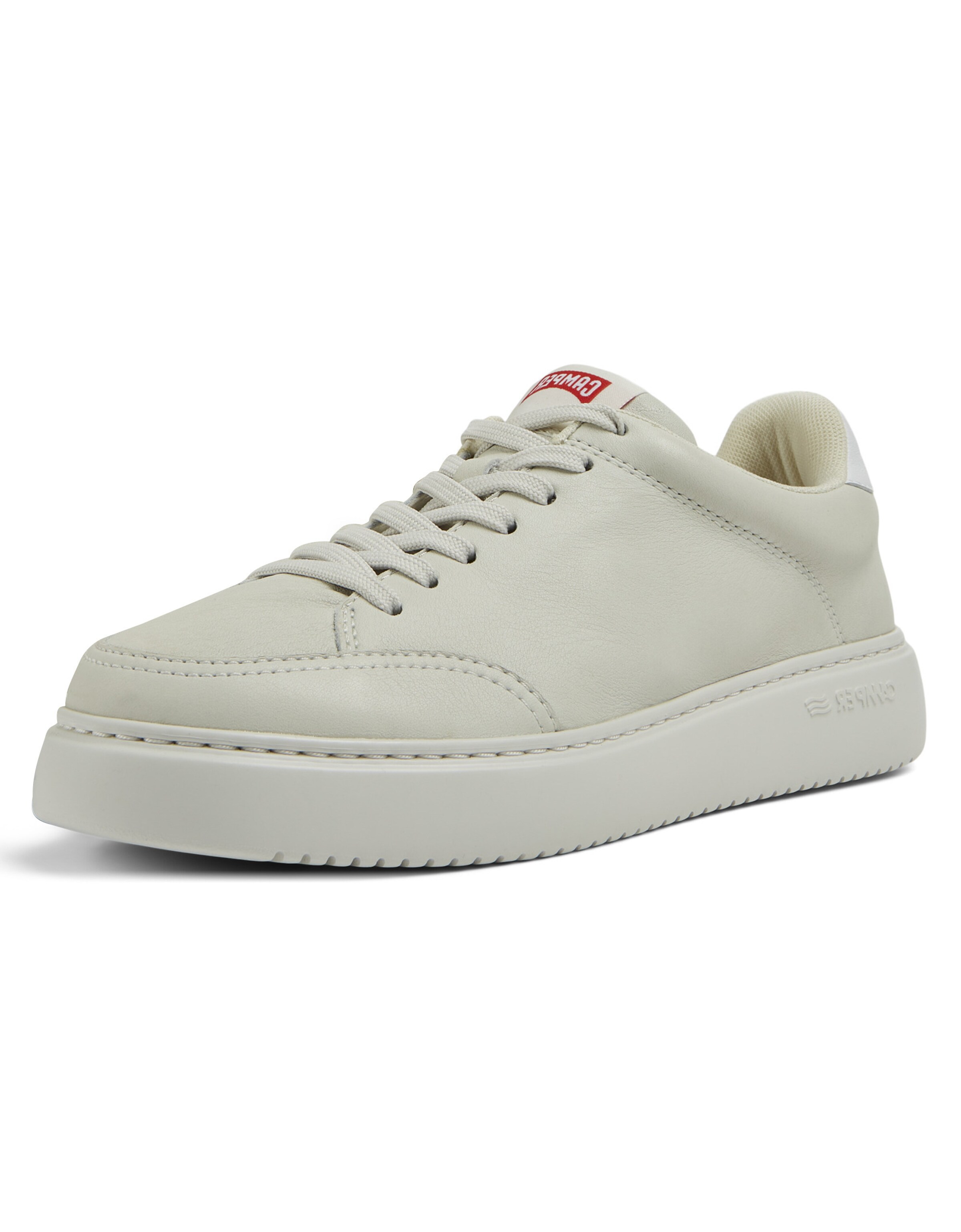 CAMPER Platform trainers in White: front