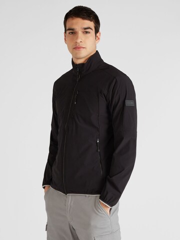 REGATTA Outdoorjacke 'Prestfield' in Schwarz: predná strana