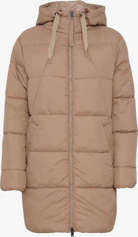 Giacca invernale 'Bodil' di Oxmo in marrone: frontale