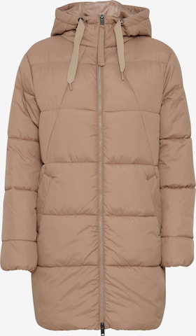 Oxmo Winter jacket 'Bodil' in Brown: front