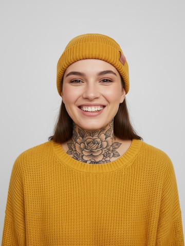 Manufaktur13 Beanie 'Fishermans' in Yellow