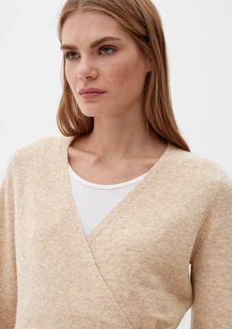 s.Oliver Knit Cardigan in Beige