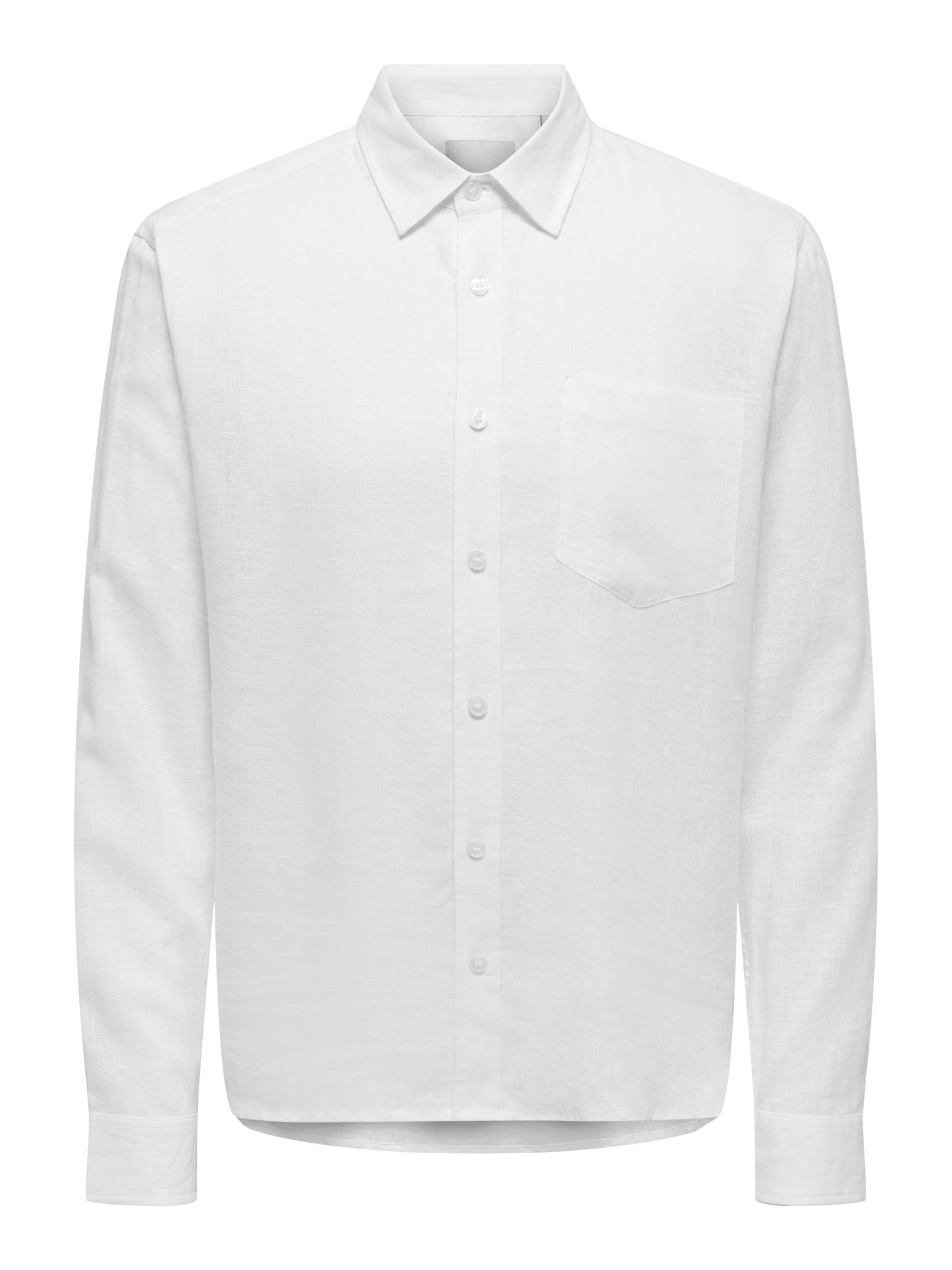 Only & Sons Camisa 'ONSLaurence' en blanco, Vista del producto