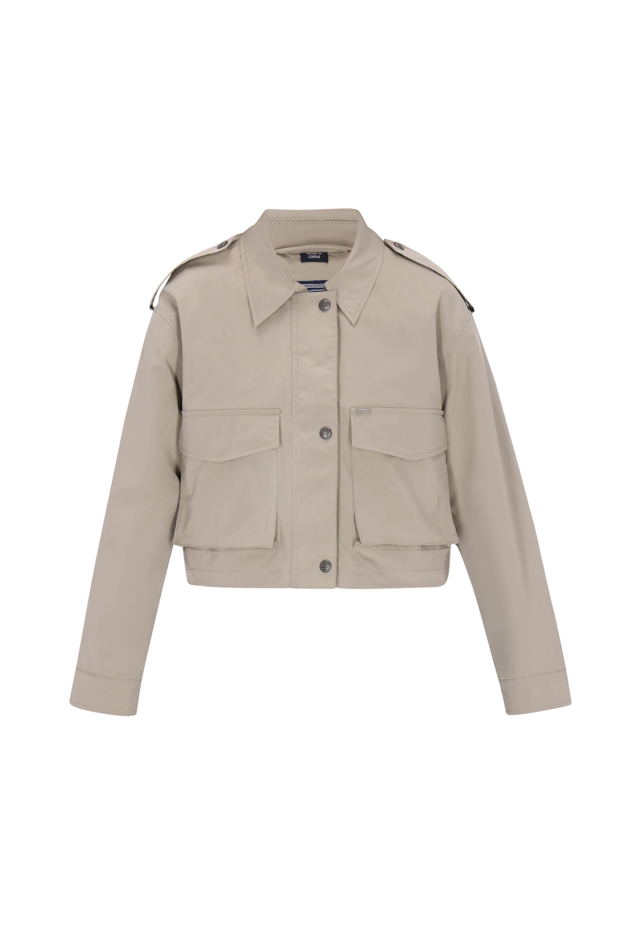 Veste mi-saison DreiMaster Maritim en vert : devant