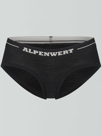 Alpenwert Slip 'Slip Damen'‌‌ in Schwarz: Vorderseite
