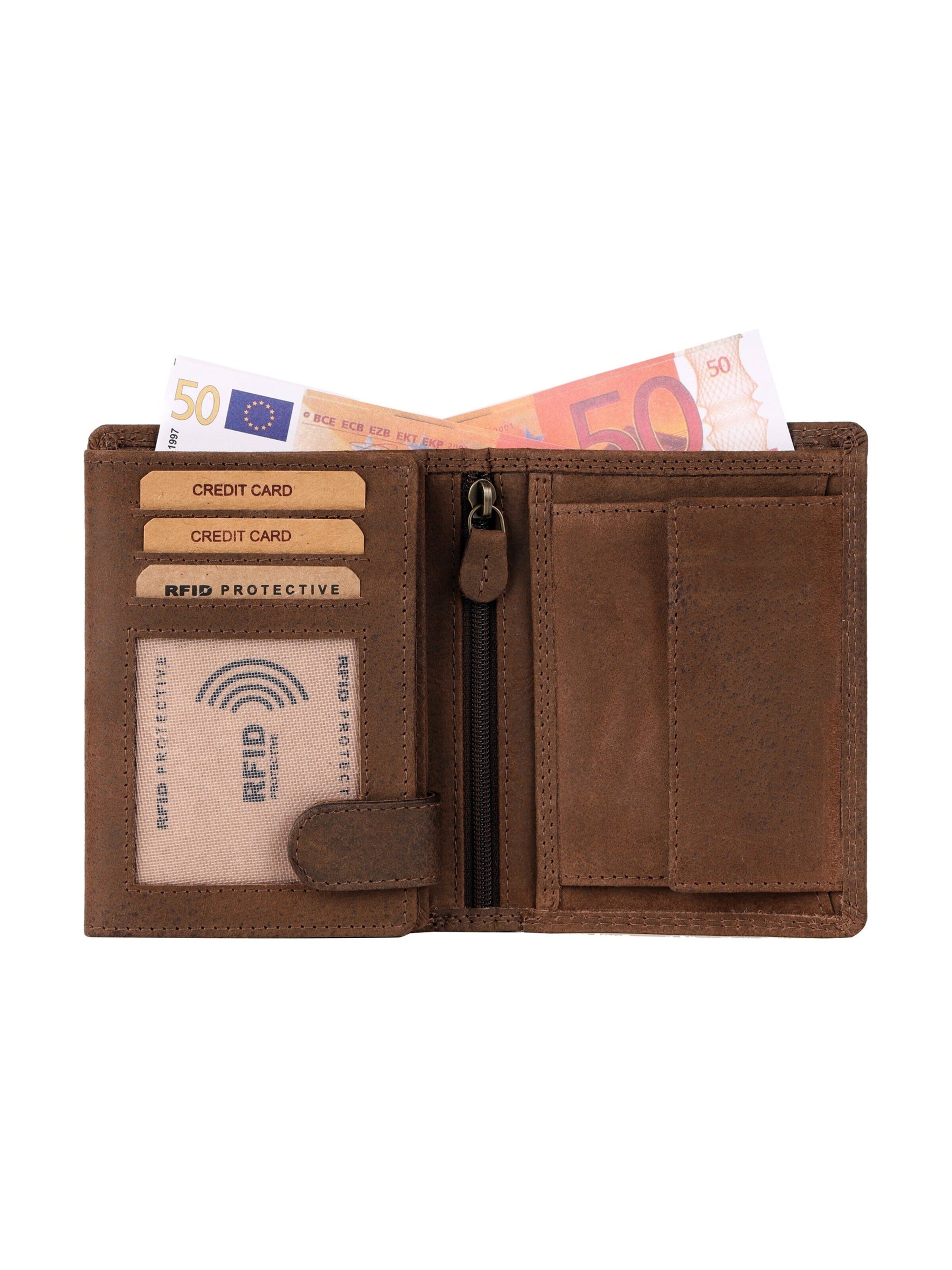 Benthill Wallet in Brown