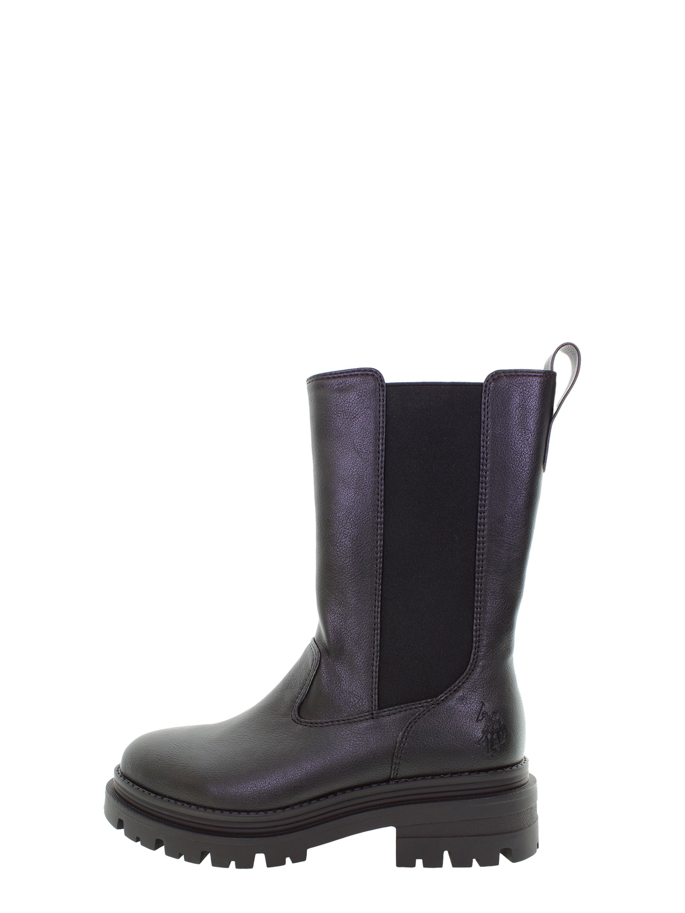 U.S. POLO ASSN. Bootie 'Alicya' in Black: front