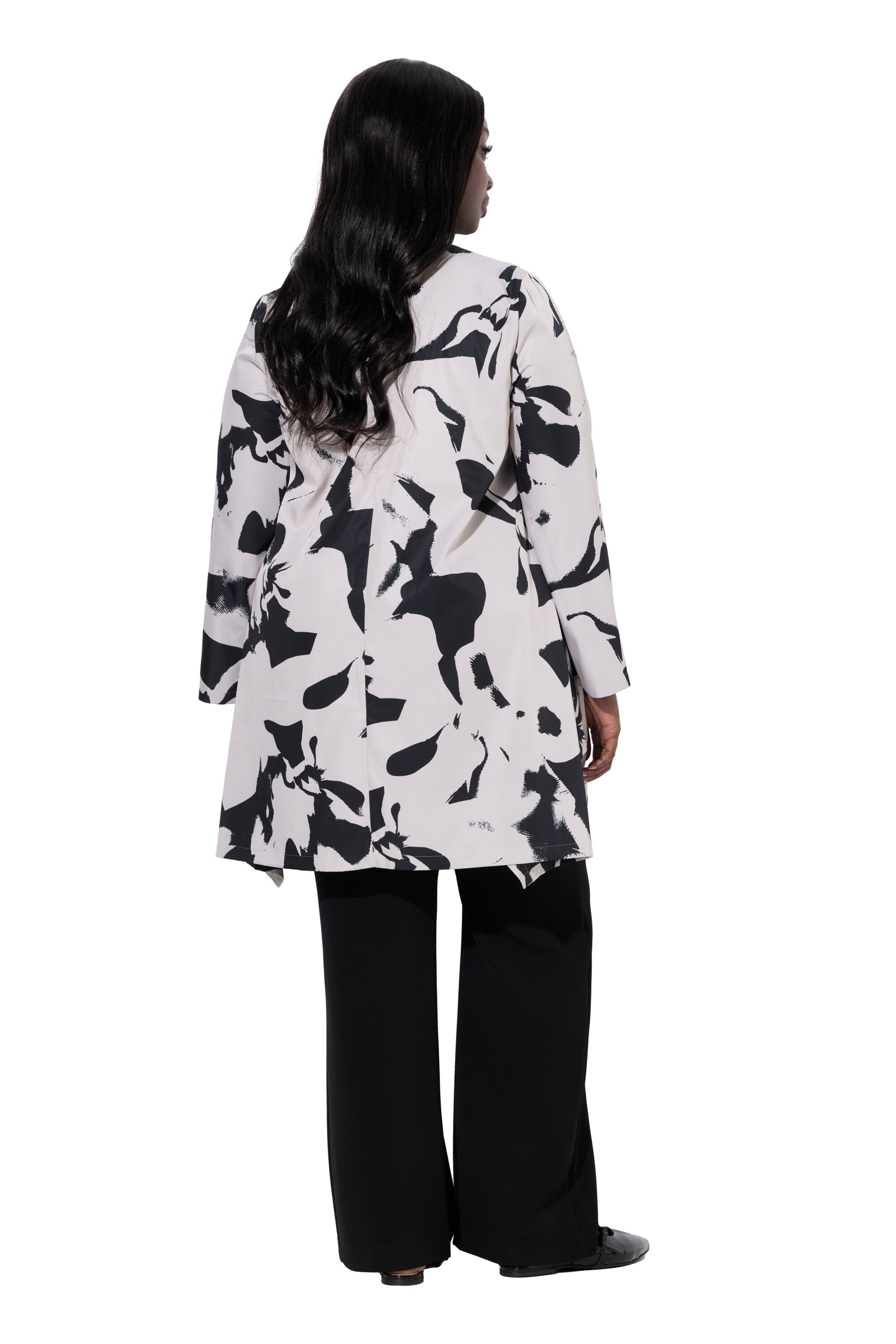 Ulla Popken Tussenjas in Zwart