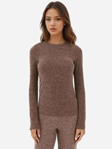 Hiccup Bluza | rjava barva