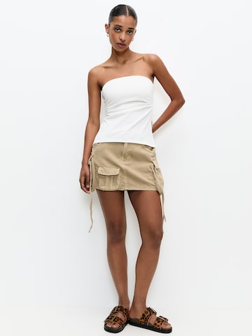 Pull&Bear Top in Wit