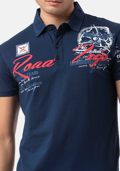 CIPO & BAXX Shirt in Navy / Yellow / Red / White, Item view