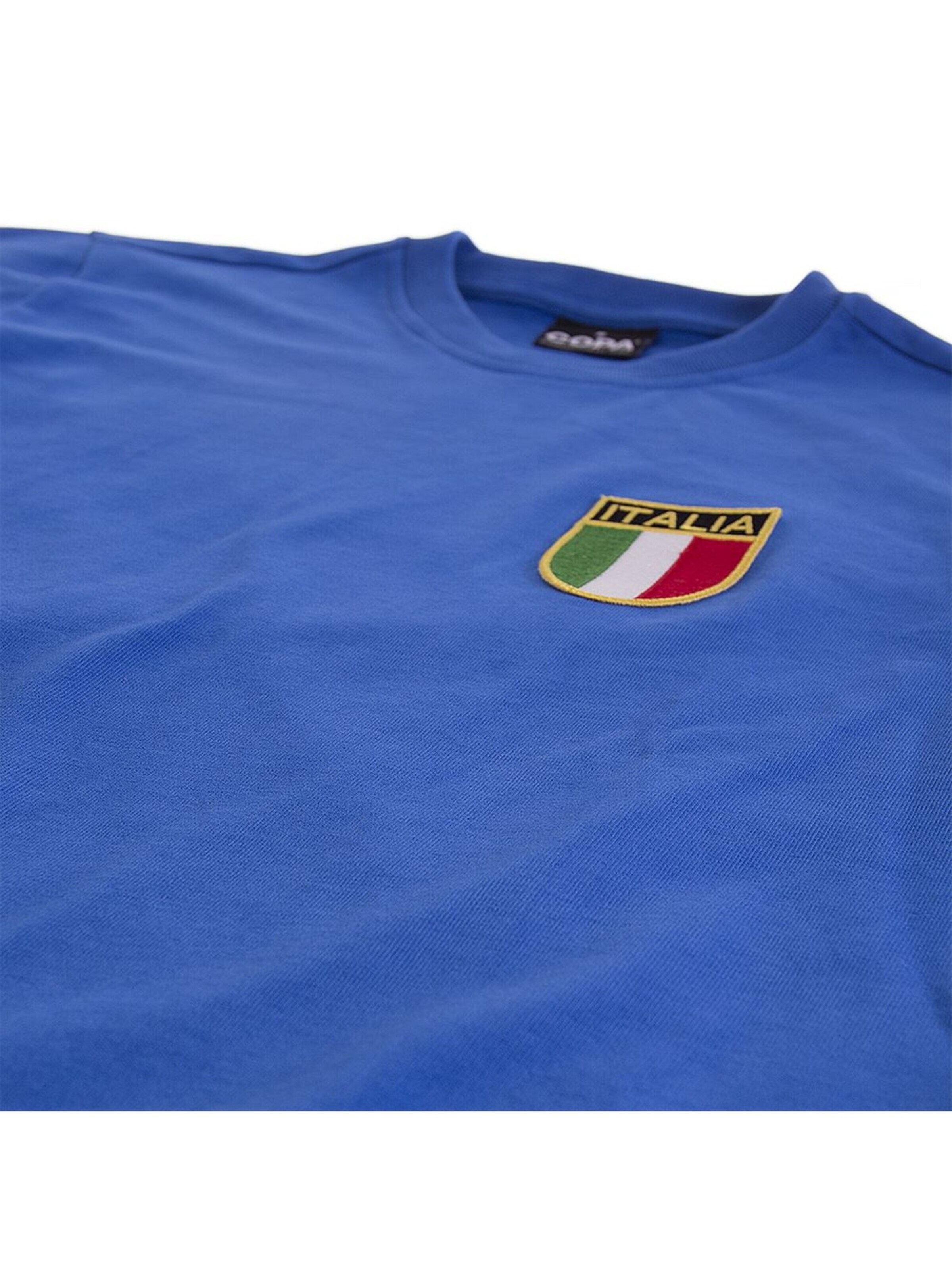 Copa Trikot 'Retro Italien 1970er' in Blau