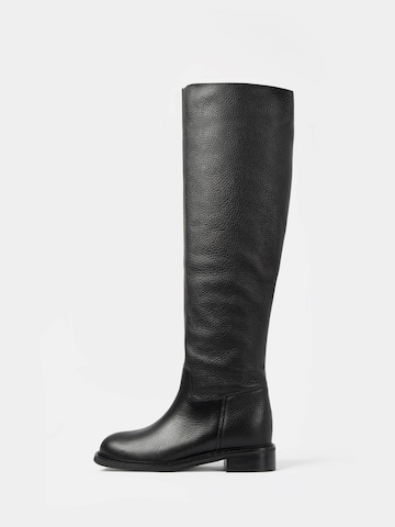 L37 HANDMADE SHOES Boots 'MR JONES MAXI' in Schwarz: Vorderseite