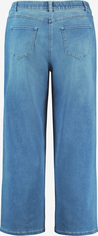 SAMOON Wide leg Jeans i blå