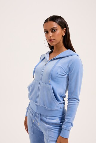 Juicy Couture Tall Кофта на молнии 'ROBERTSON' в Синий: спереди