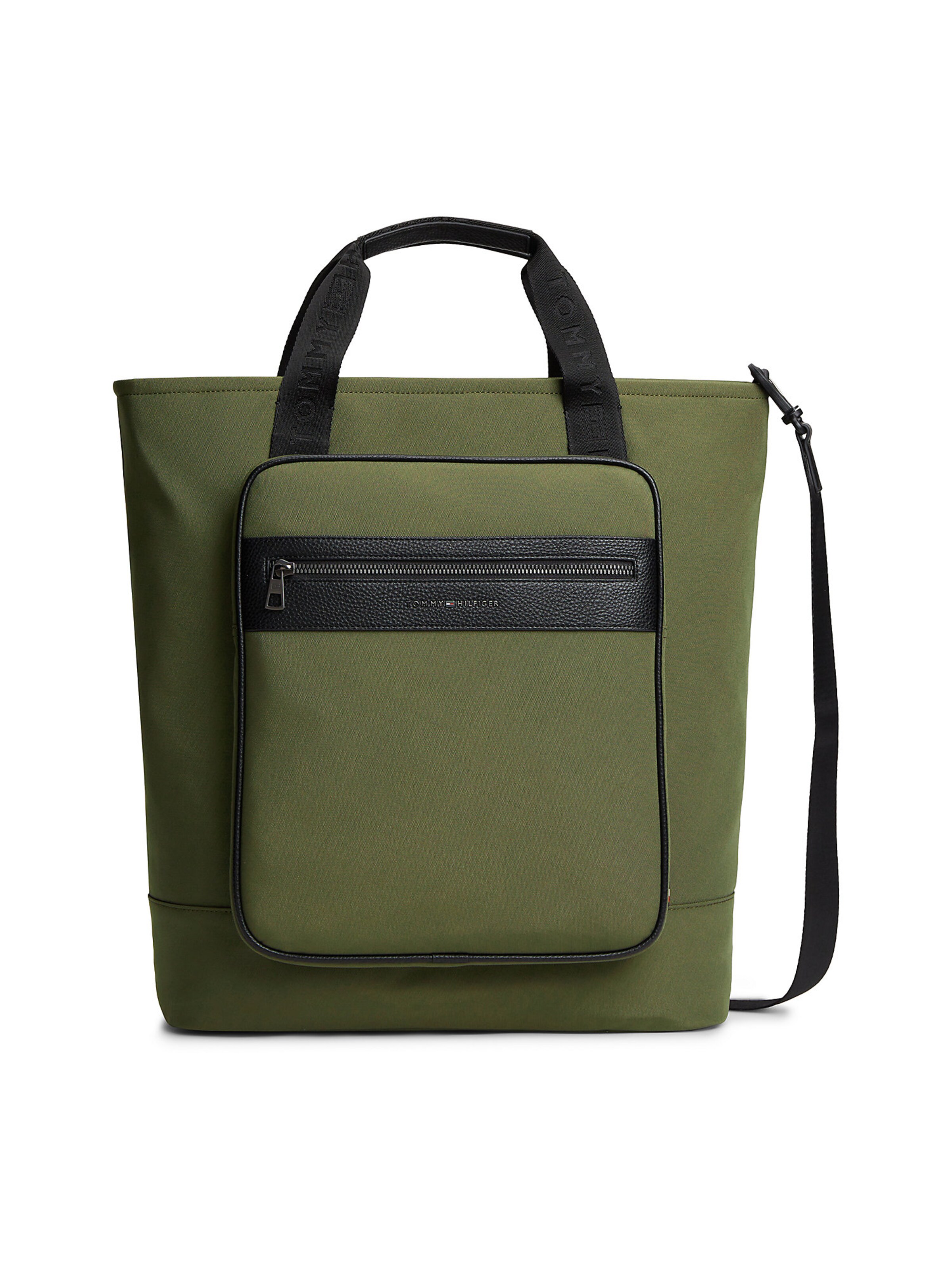 TOMMY HILFIGER Shopper in Green: front