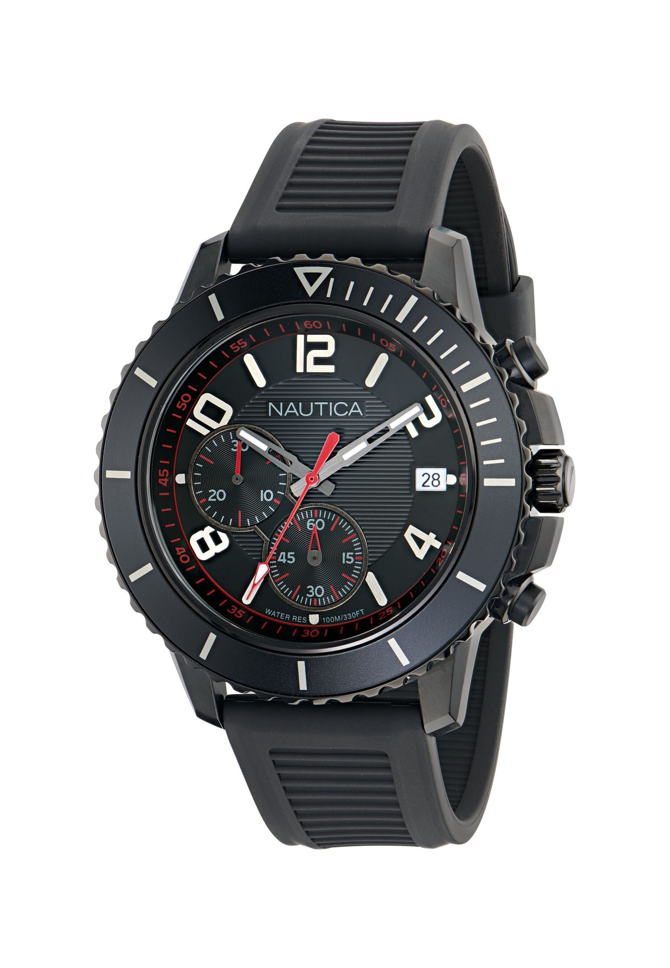 Orologio analogico ' STERNWAY ' di NAUTICA in nero: frontale