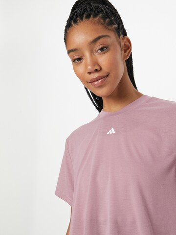 ADIDAS PERFORMANCE Functioneel shirt 'Studio' in Lila