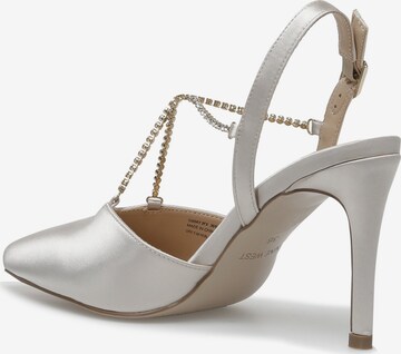 Nine West Sandale 'Gabay' in Beige