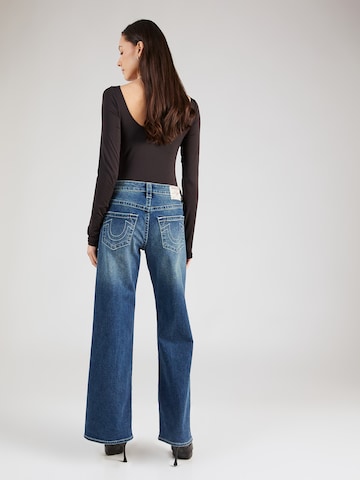 True Religion Wide Leg Jeans in Blau