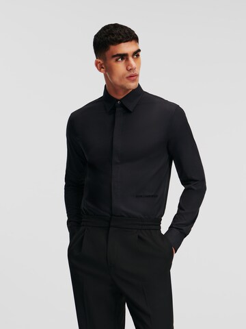 Karl Lagerfeld Regular fit Shirt in Black: front