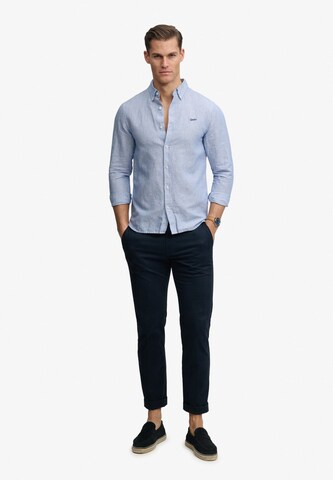 Coupe regular Chemise Superdry & Co en bleu